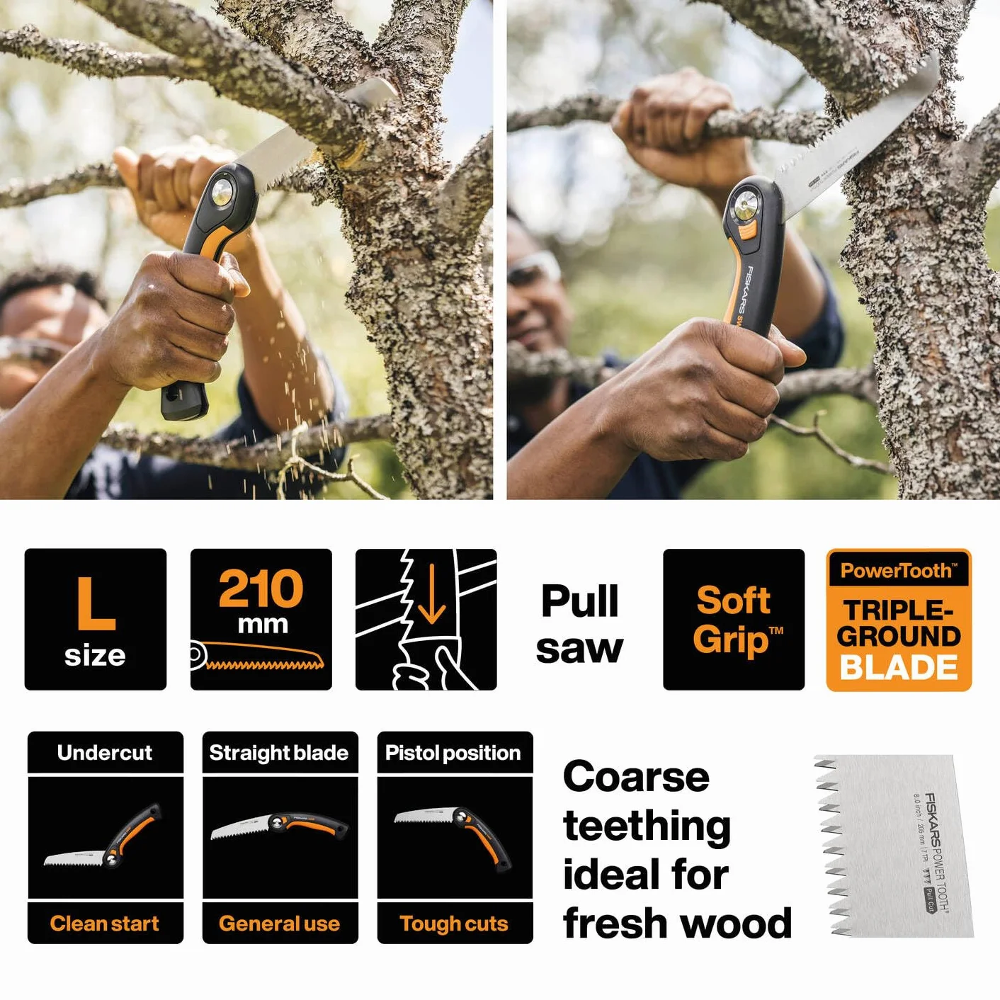 Fiskars Plus Piła składana SW69