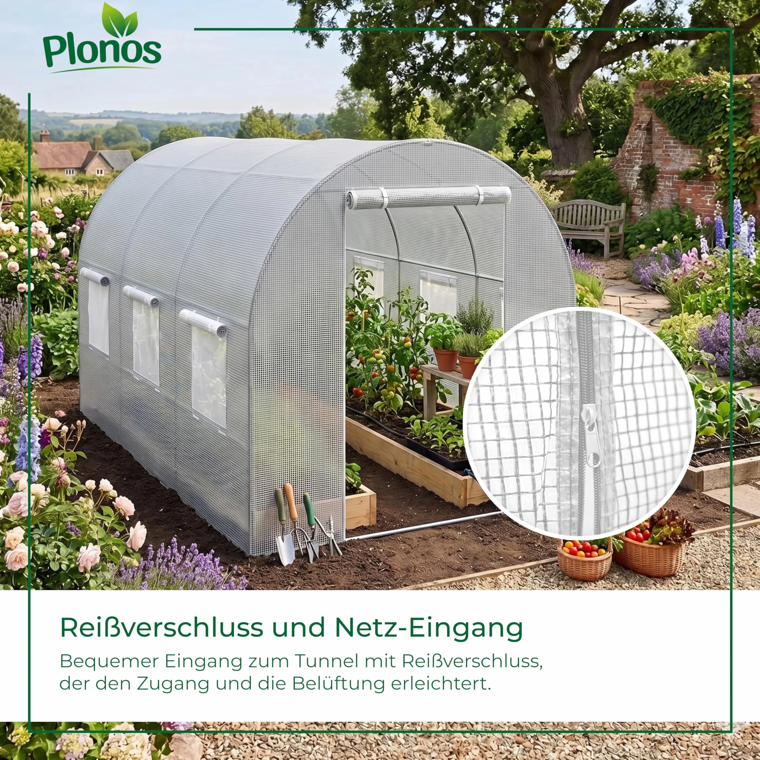 folia zamienna do tunelu foliowego, tunelu ogrodowego, szklarni, różne rozmiary (2 x 3 m)