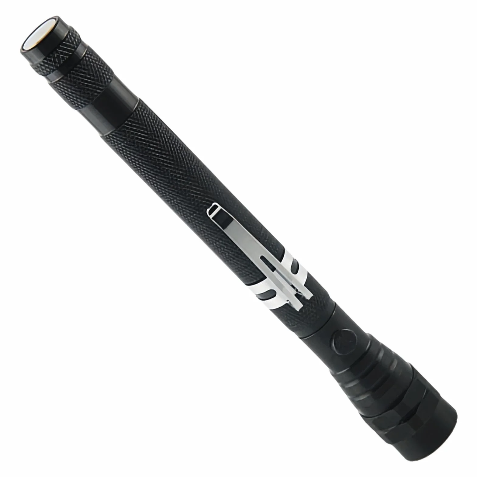 Magnetic LED Work Light | Telescoping Flashlight With Magnet | Portable Magnetic Pickup Light | LED Inspection Light | Flexible LED Light Tool Ergonomic Grip For A Variety Of Uses