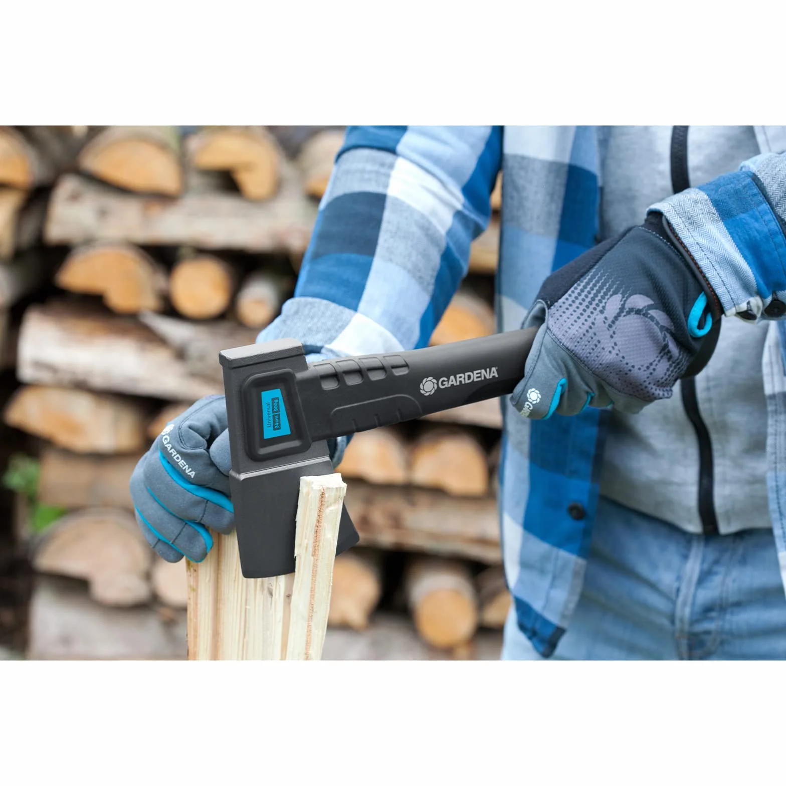 Gardena siekiera uniwersalna 900 B ogrodowa turystyczna z powłoką 8713-48