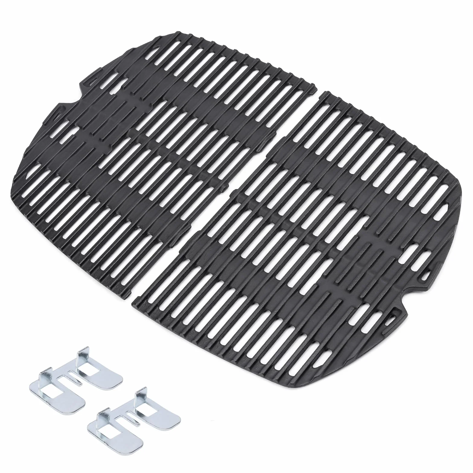 Weber Q200 Q220 Q2000 Q2400 żeliwne ruszt do gotowania 27,3 x 38,8 cm 7645 grill gazowy zamiennik