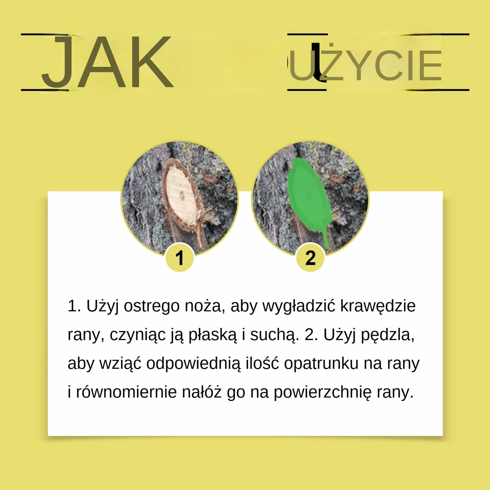 Maść Ogrodnicza Na Rany Drzew 100g Wosk Ochronny Do Pielęgnacji Pni