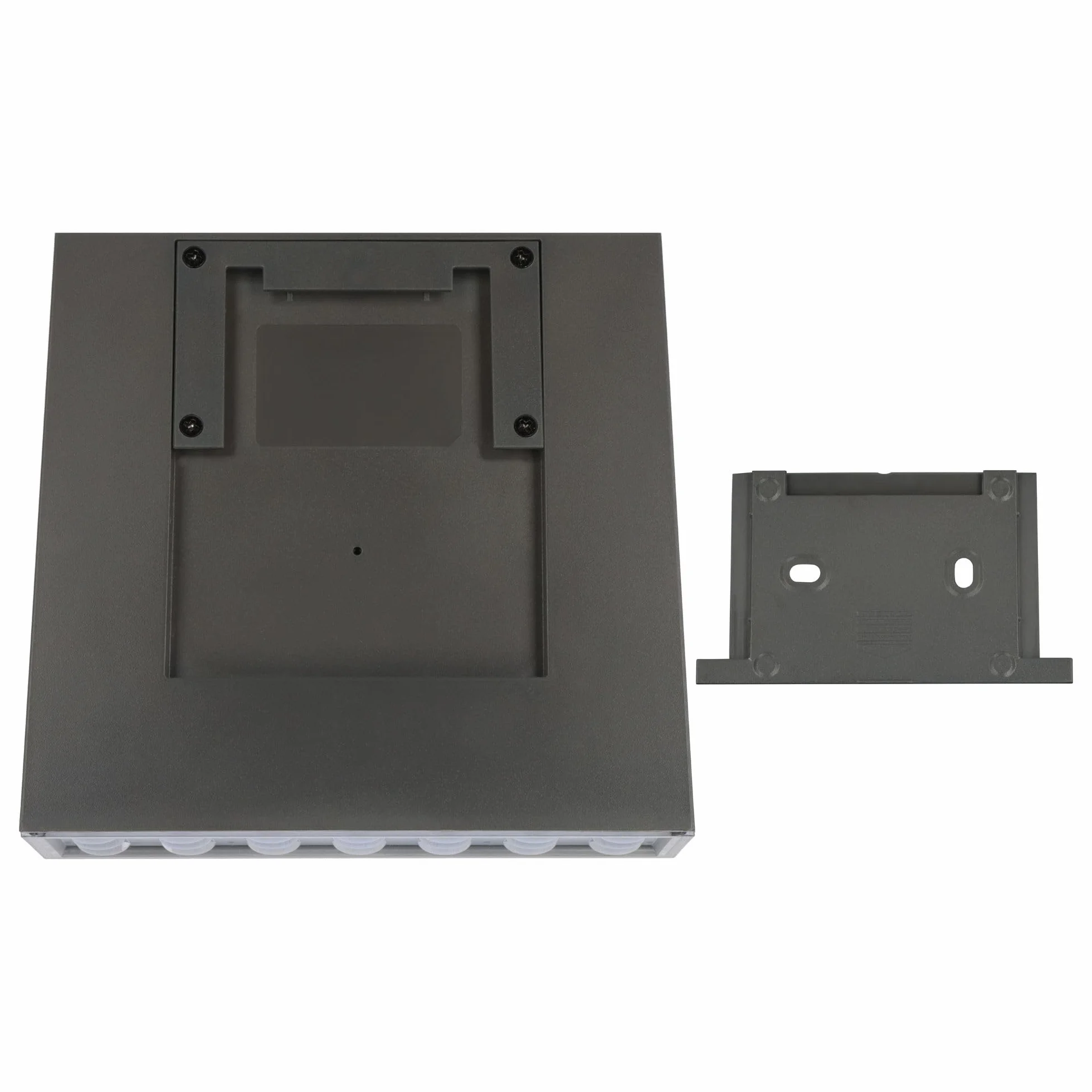 Brennenstuhl Solarny reflektor LED SOL 1000 Plana/lampa ścienna LED do zastosowań zewnętrznych z czujnikiem ruchu (lampa solarna IP54, 1000 lm, 4 różne tryby świecenia, czujnik zmierzchu)