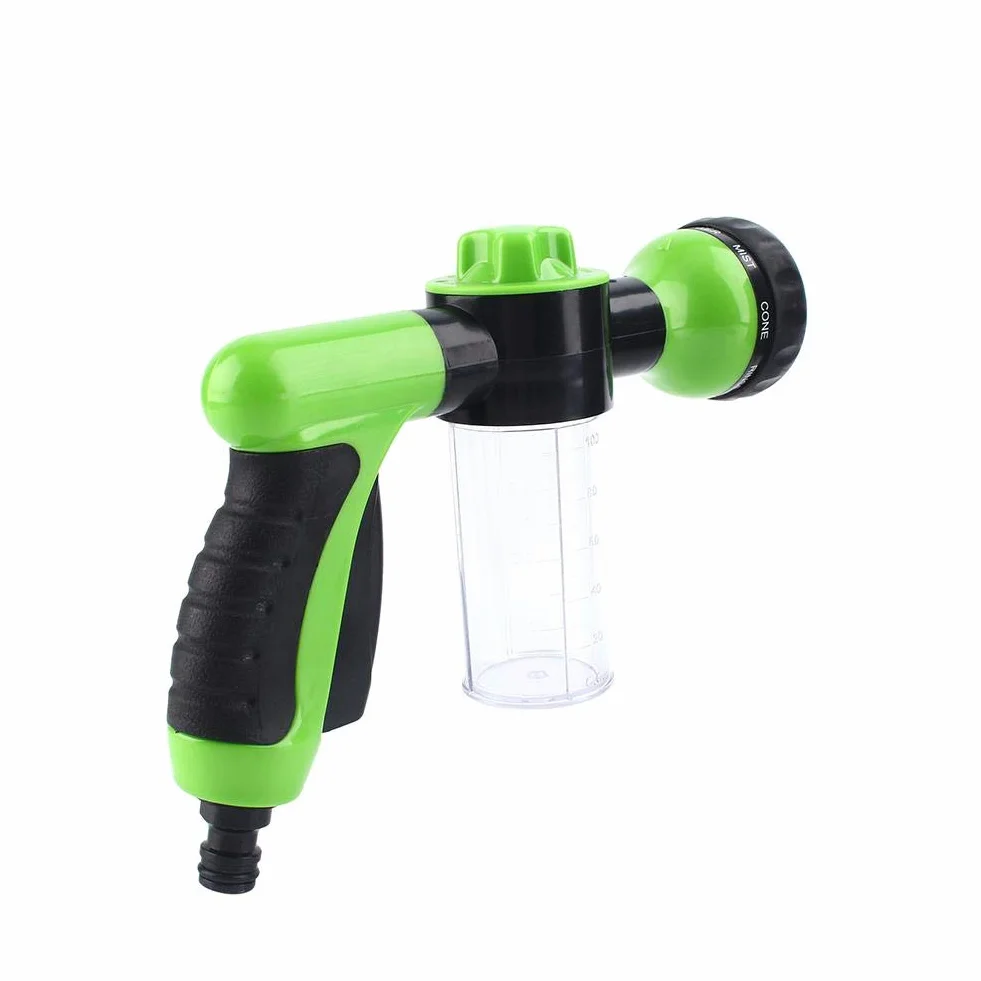Schaumpistole Schaumkanone Auto Schaumwasserpistole 8 Bewässerungsmuster Waschpistole