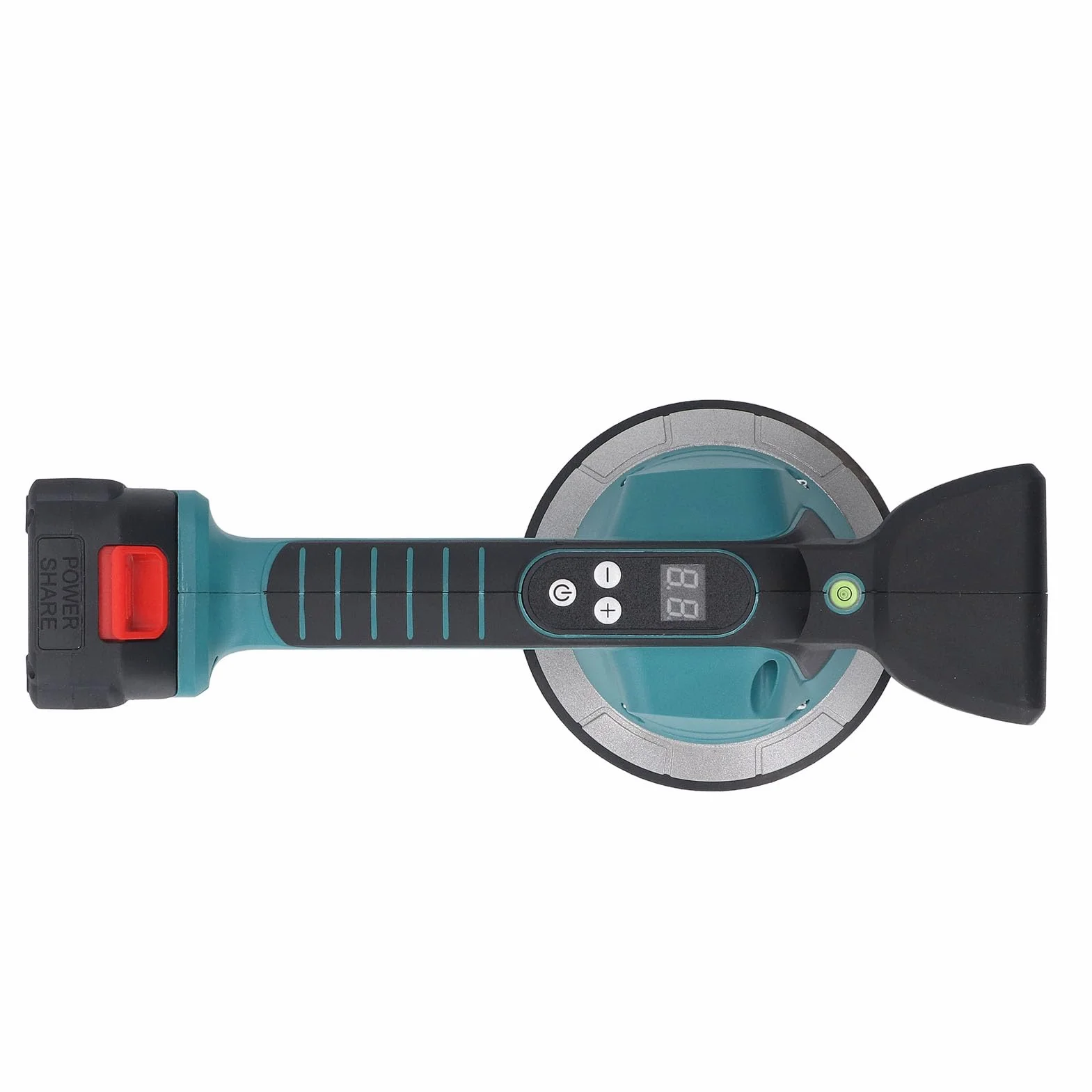 Urządzenie Wibracyjne Elektryczne do Płytek, 145 mm, 10 Prędkości, Zasysanie 150 kg, z Wyświetlaczem