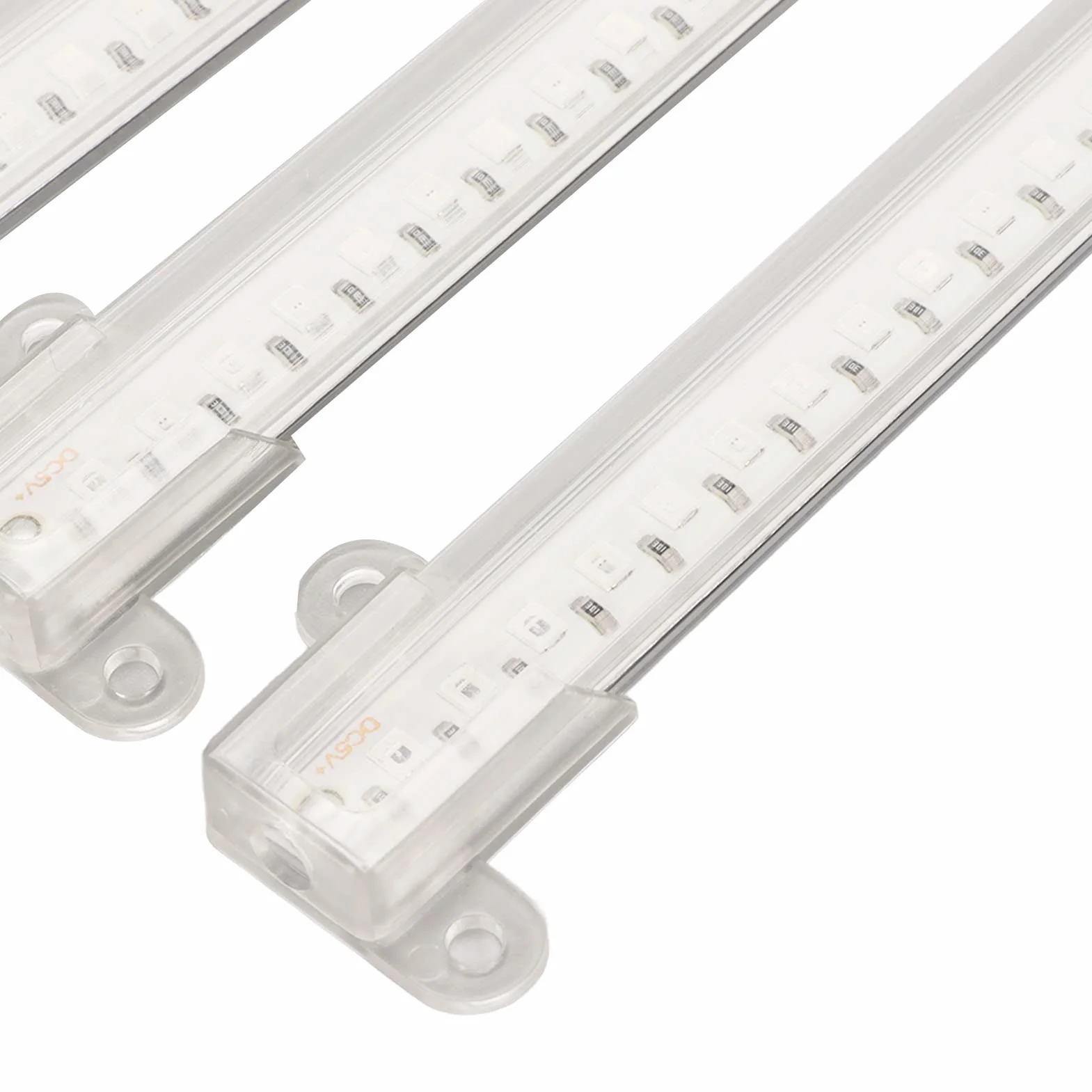 Listwy świetlne LED do Uprawy Roślin Pełne Spektrum 4 Głowice USB Przyciemnianie Timer 4.3W 84 diody czerwone i 84 niebieskie