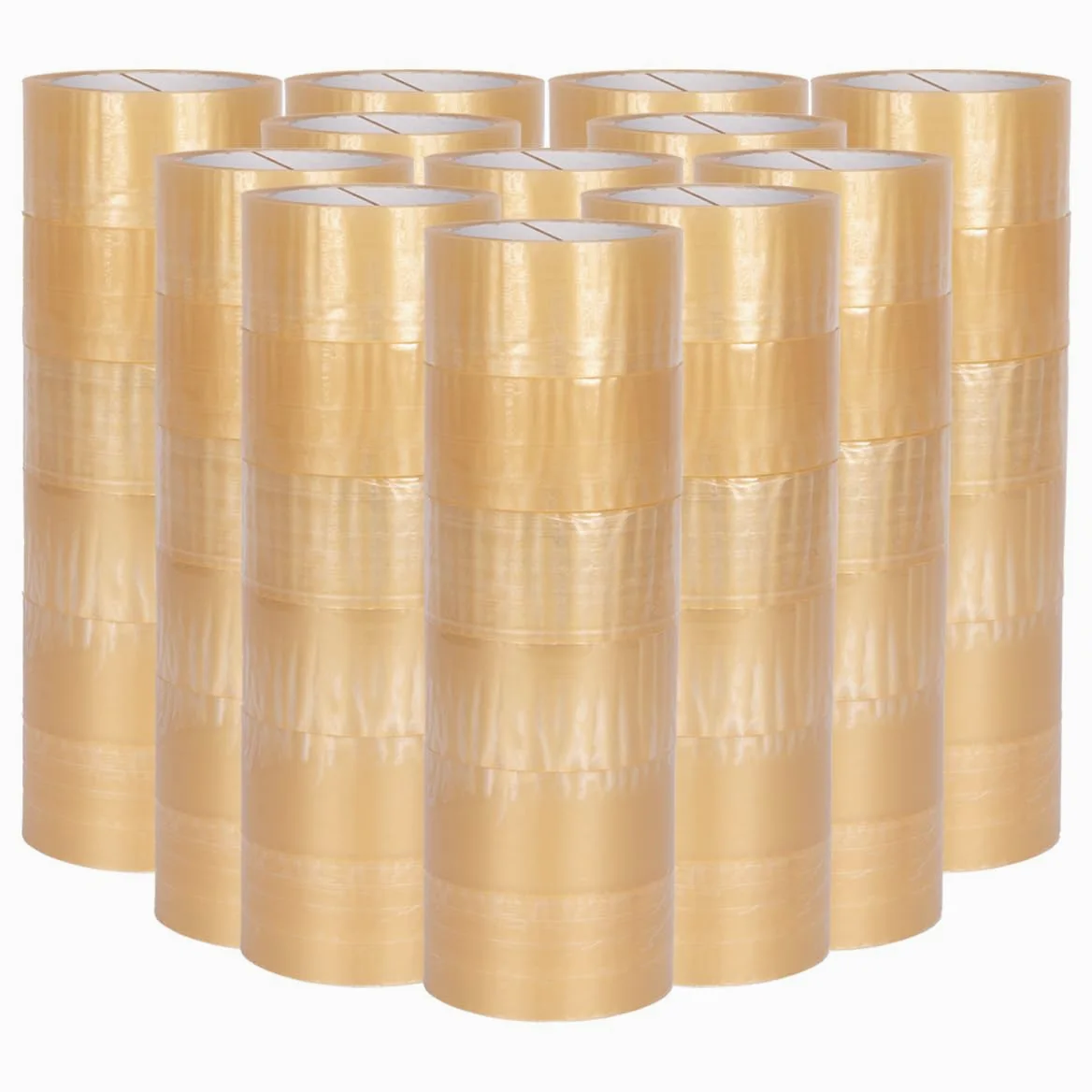 verpacking 72 x taśma klejąca, przezroczysta, cicho rozwijana, 50 mm x 66 mb