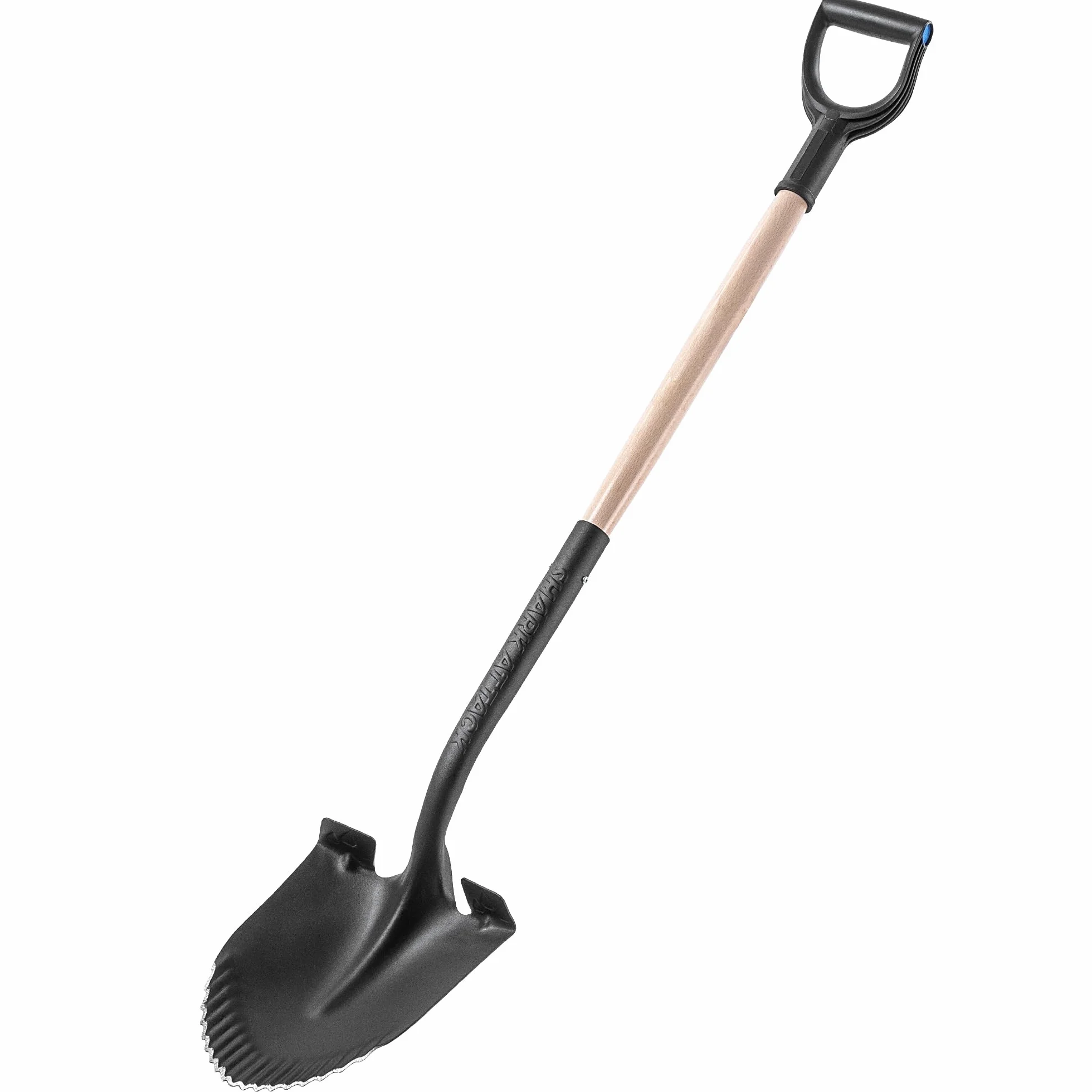 KADAX Szpadel drenażowy spiczasty z uchwytem D 130 x 23,5 cm