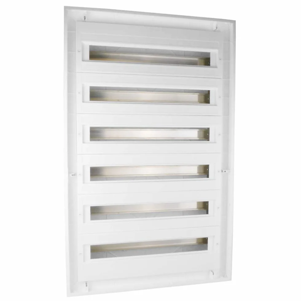 Skrzynka rozdzielcza IP54 DARP-144 6x24 podtynkowa drzwi aluminiowe rozdzielnica skrzynka bezpiecznikowa 9.624 E-P 6774, Clage