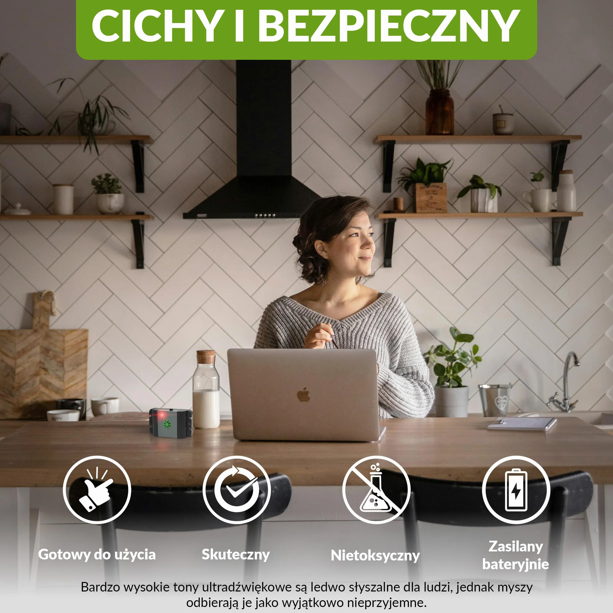 ISOTRONIC Odstraszacz Myszy i Szczurów Ultradźwiękowy Elektroniczny do Domu
