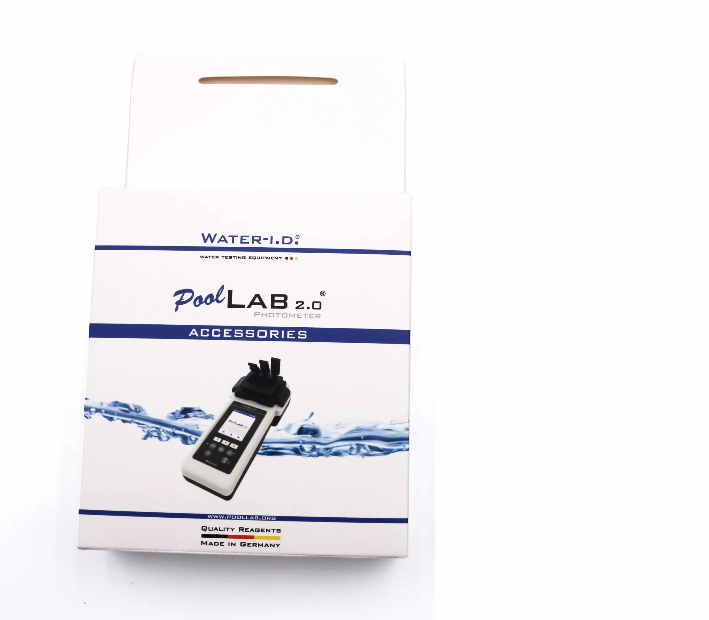 PoolLab 2.0 elektroniczny tester wody Bluetooth WiFi 24 wartości basen 70 tabletek testowych