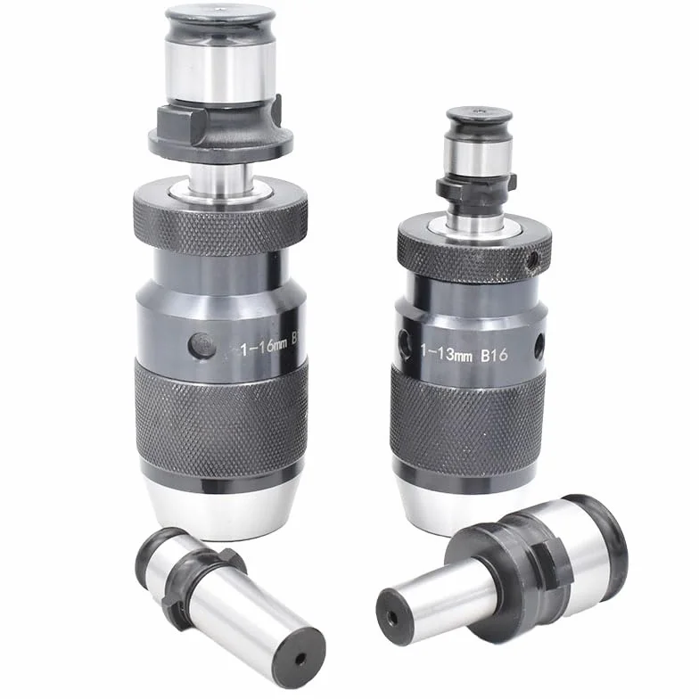 1 szt. Bezkluczowy samozaciskowy uchwyt wiertarski tuleja adapterowa do B12 B18 GT12 B16 GT24 TC820-szybki uchwyt(TC820-B16(1-16mm))