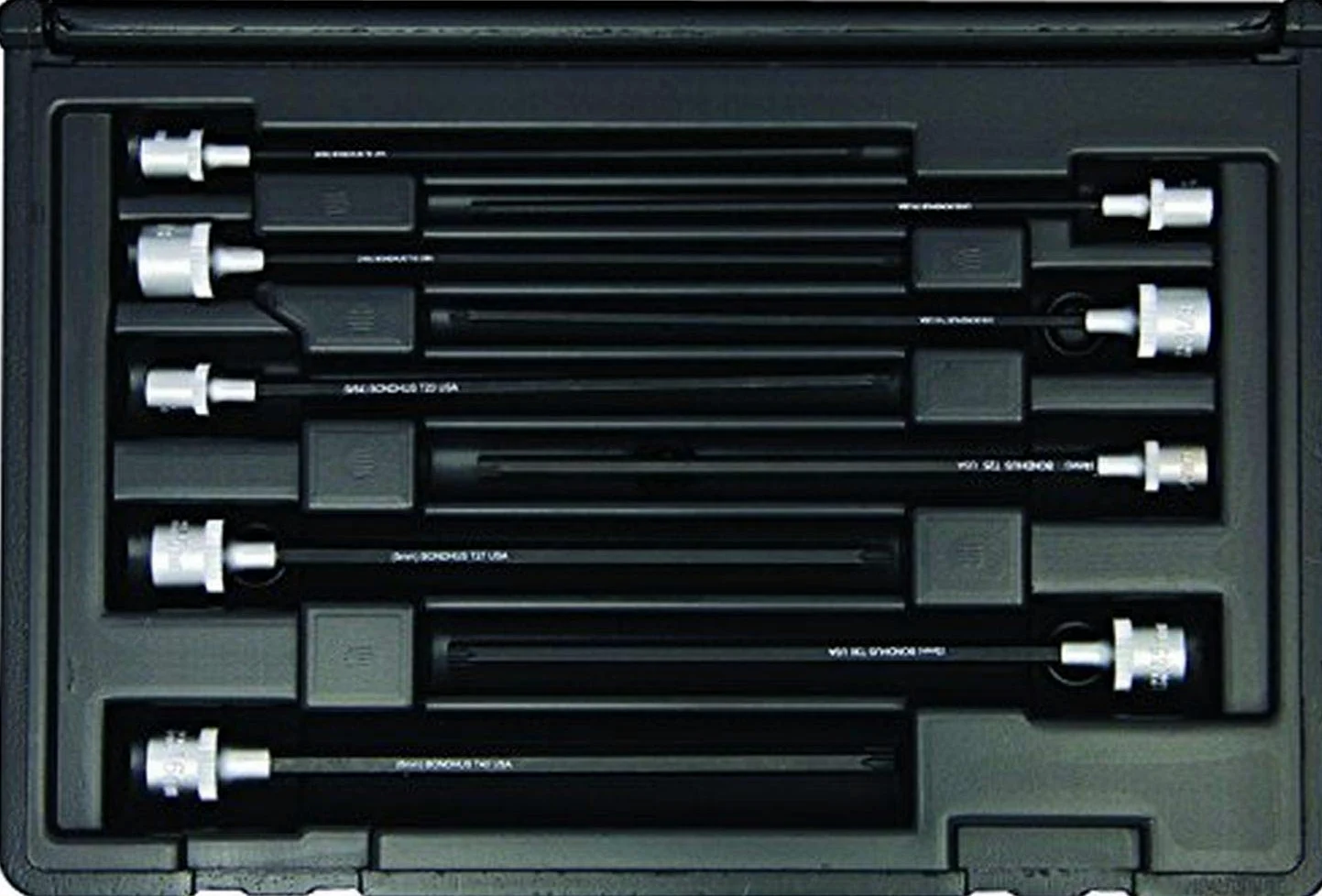 Bondhus 30799 zestaw narzędzi z gniazdem, 15 cm, 9 sztuk