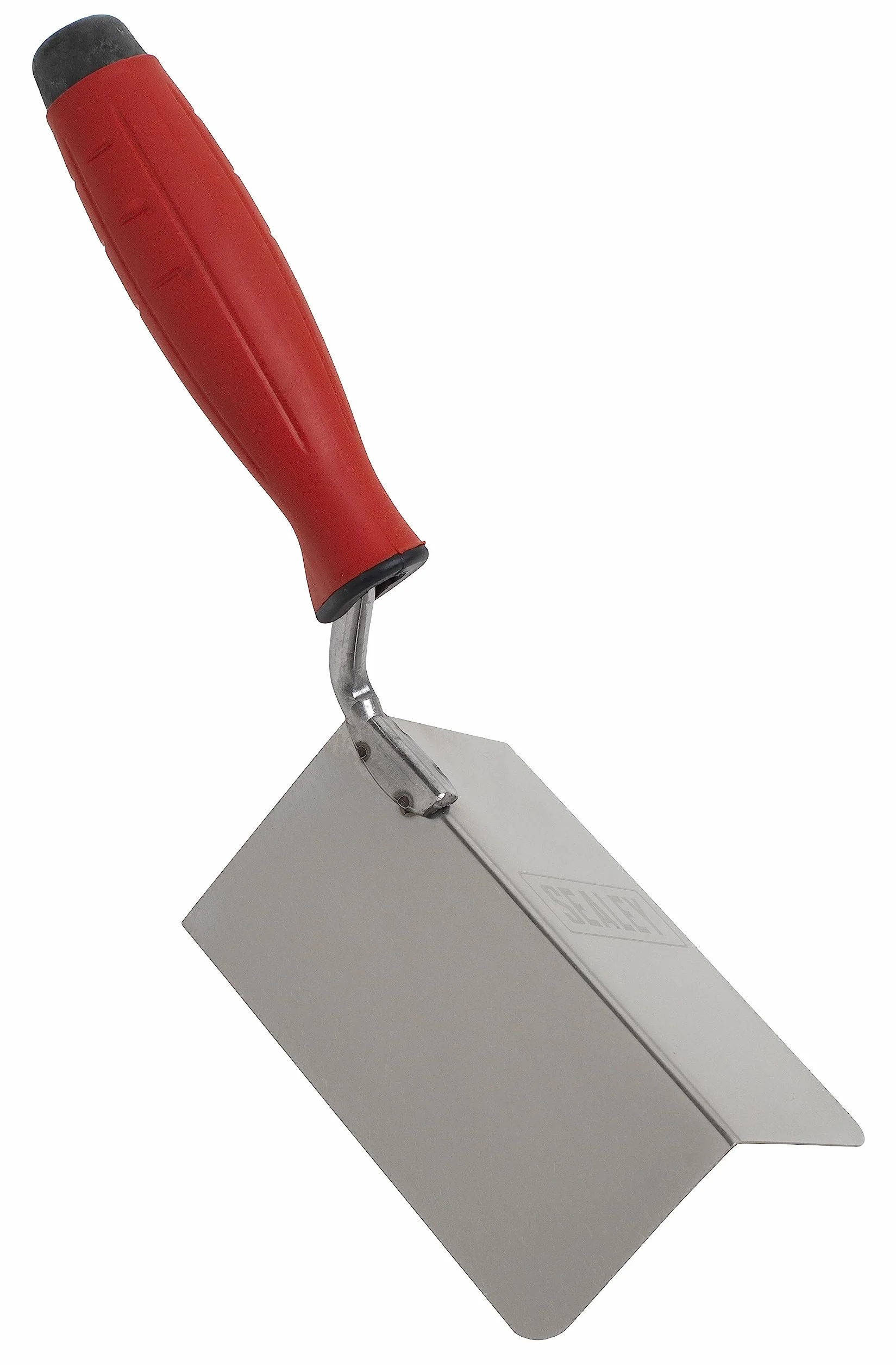 Sealey 120 x 60 mm zewnętrzna kielnia narożna ze stali nierdzewnej, gumowy uchwyt - T1803
