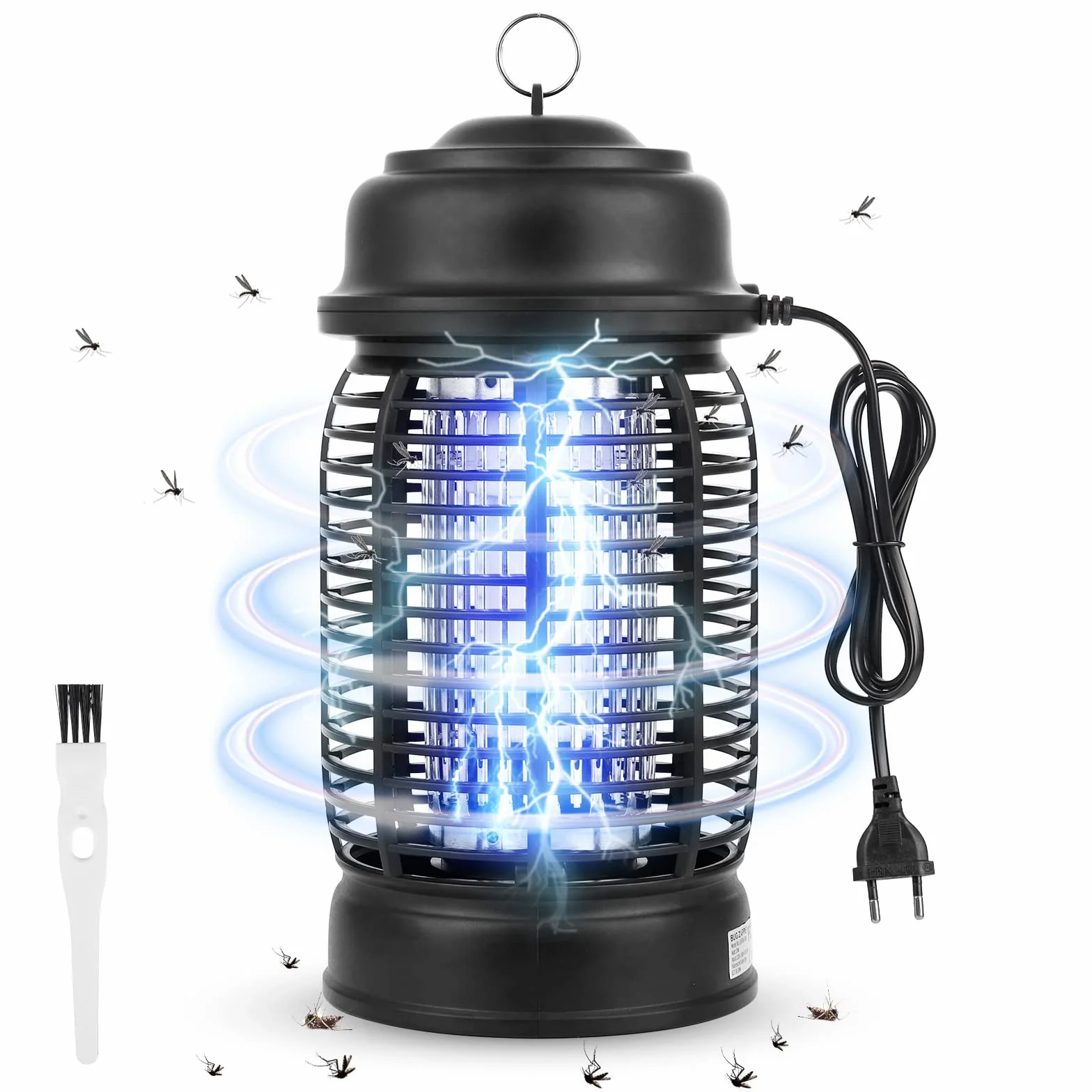 Elektryczna pułapka na owady 15 W GuKKK Mosquito Killer lampa UV 3000 V do użytku wewnątrz i na zewnątrz