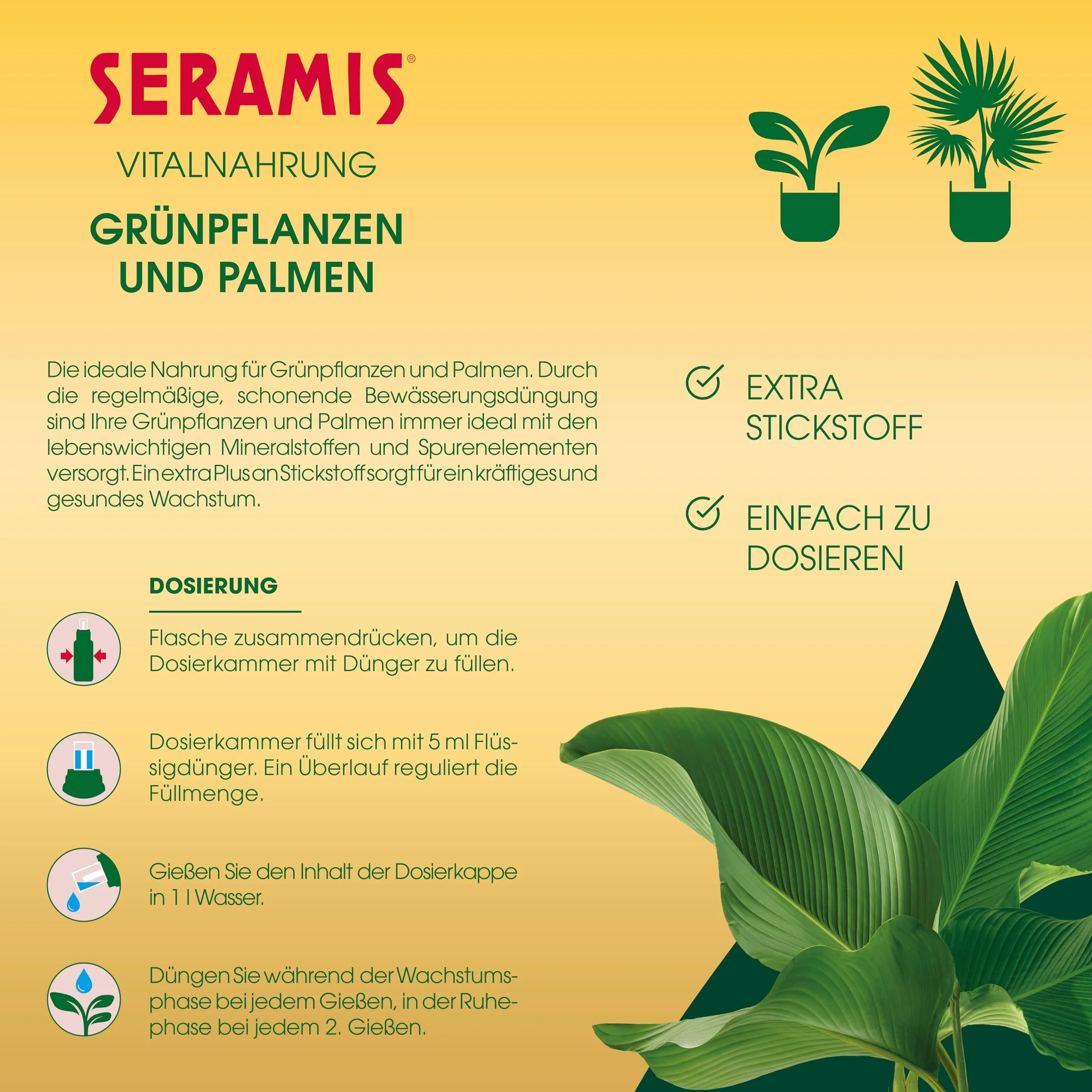 Seramis Płynny Nawóz do Roślin Zielonych 500 ml