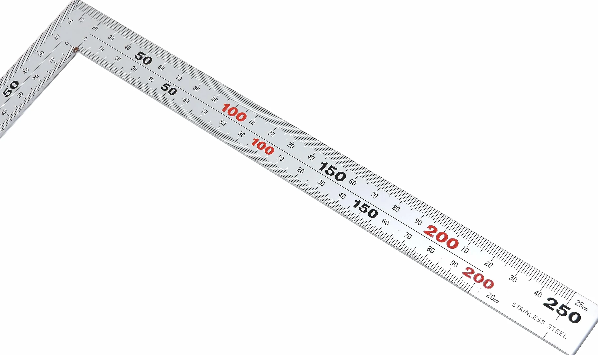 Shinwa 32589 kątownik ciesielski 50 x 25 cm z 8 skalami – by FAMEX (12561) – kątomierz – Made in Japonia