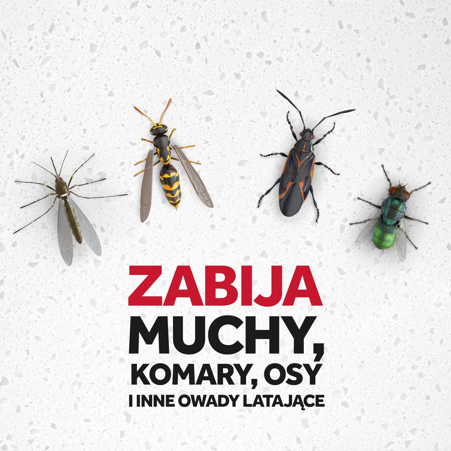 Raid Aerozol Przeciw Muchom, Komarom, Osom i Innym Owadom Latającym, Natychmiastowe Działanie, 400 ml