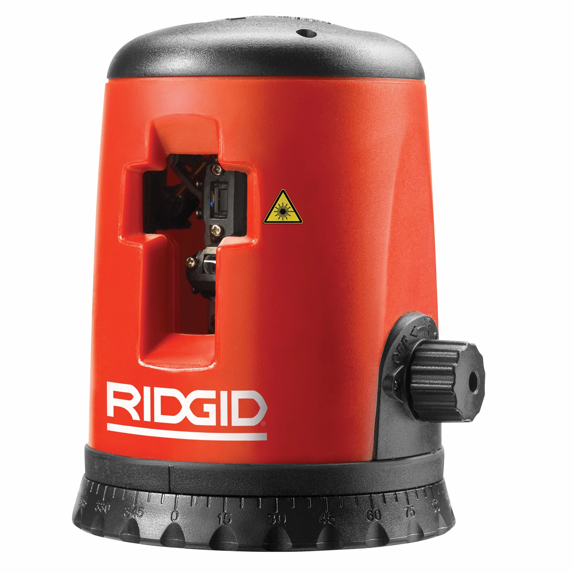 RIDGID 38758 Micro CL-100 samopoziomujący zestaw poziomej i pionowej poziomicy laserowej z 30-metrowym zasięgiem wewnętrznym