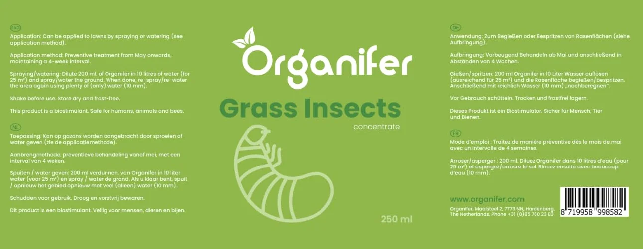 Organifer Koncentrat Do Trawnika Nawóz W Płynie 1 L Na 250 M2