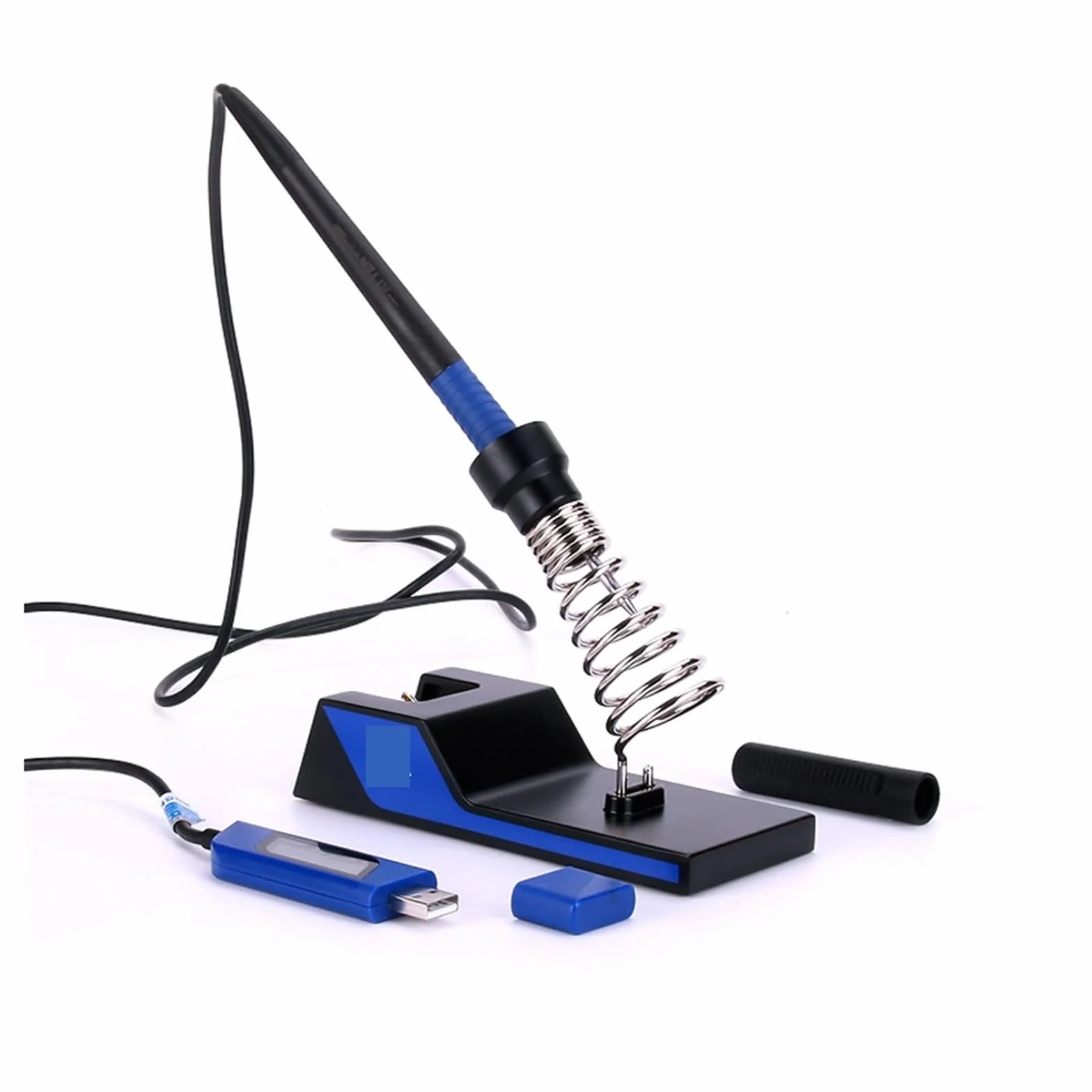 Stacja lutownicza, Przenośna lutownica USB GT-2010, cyfrowy wyświetlacz LED 5V 2A