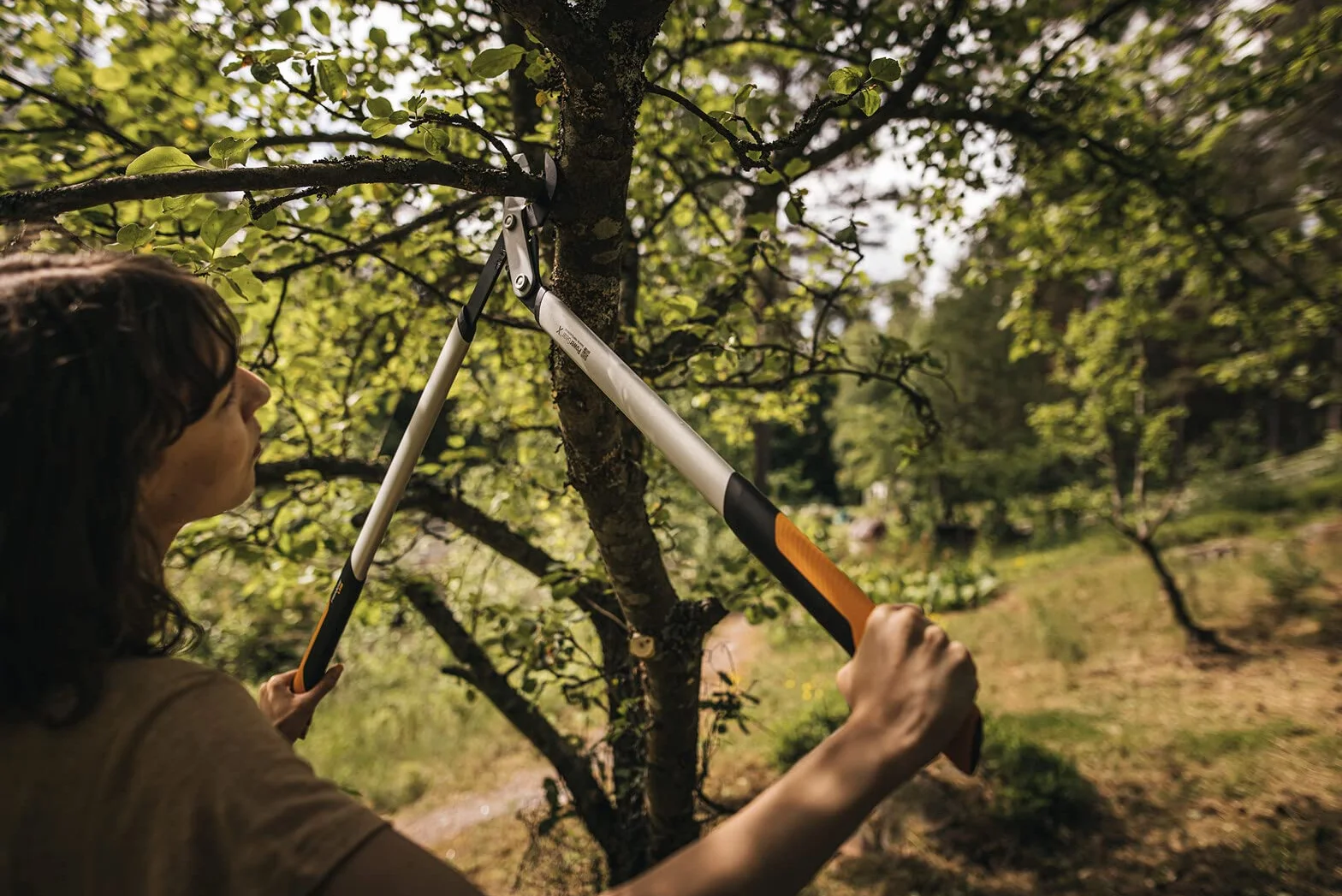 Fiskars Powergear X Sekator Ogrodniczy, Wielokolorowy, LX 98