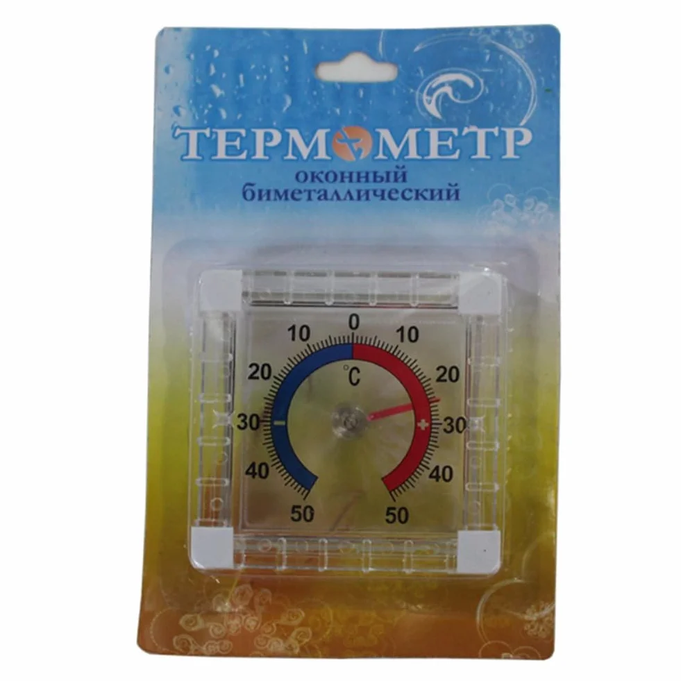 Termometr Okienny Tarczowy Pomiar Temperatury do Użytku Domowego