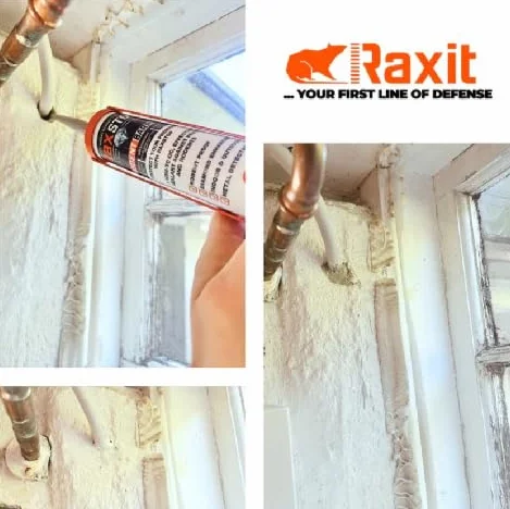 RAXSTOP Mastyk przeciw gryzoniom 300ml Trwałe uszczelnianie
