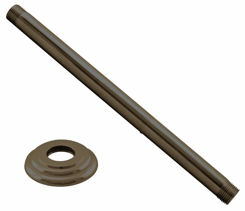 Westbrass D3612A-12 Ramię prysznicowe IPS, brąz natarty olejem 30 cm