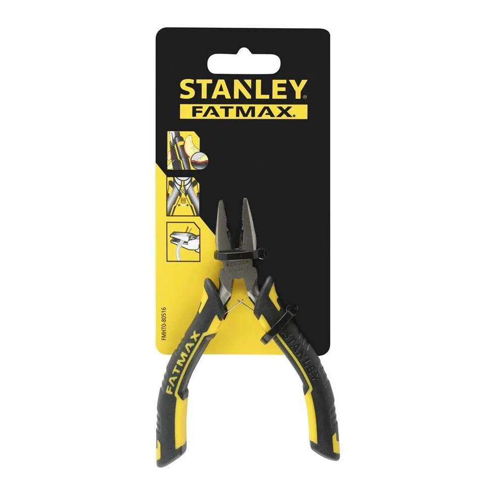 STANLEY Precyzyjny Mini-szczypce uniwersalny FatMax dla profesjonalistów i majsterkowiczów do codziennego użytku ergonomiczna konstrukcja