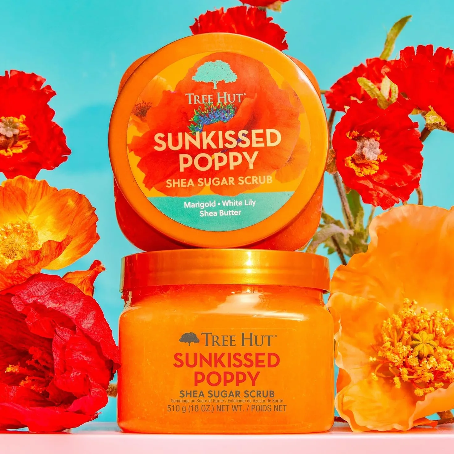 Tree Hut Sunkissed Poppy peeling do ciała 510 g