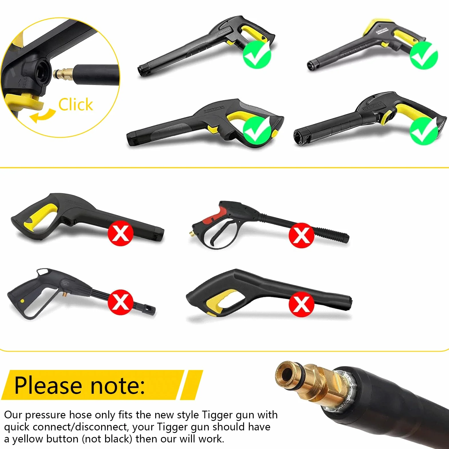 Wąż wysokociśnieniowy 10M kompatybilny z Karcher K2-K7 180 bar