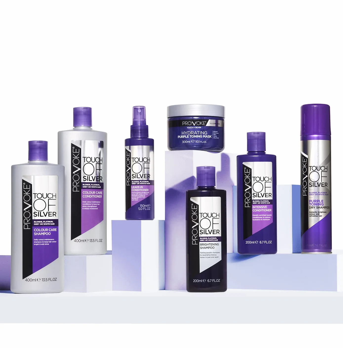 PRO:VOKE Touch of Silver Purple Szampon i odżywka 400 ml