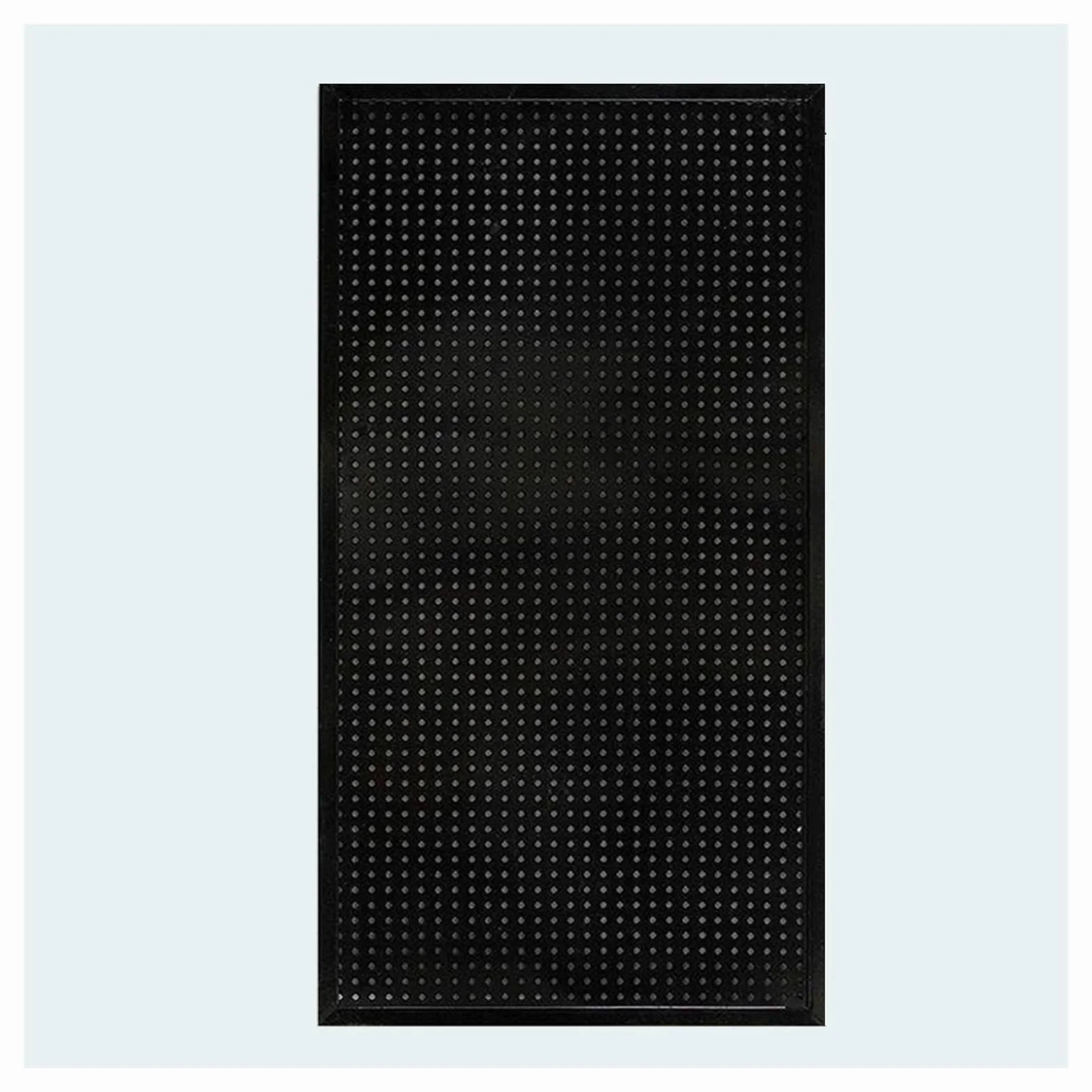 Czarny zestaw do przechowywania na ścianie, 81 x 150 cm, metalowy stojak na narzędzia do majsterkowania i domowego biura z pojemnikami dla efektywnego zarządzania przestrzenią i redukcji bałaganu