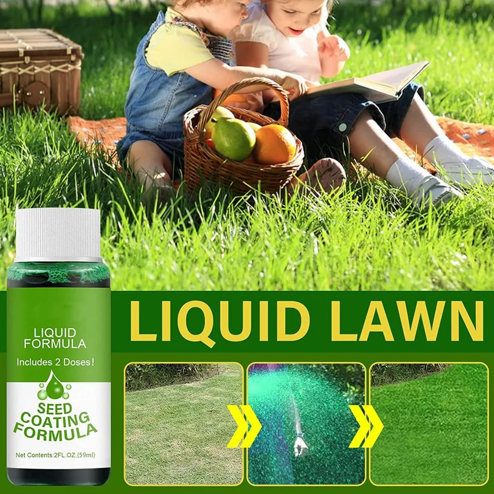 Hydro Mousse Liquid Lawn Fertilizer 59ml Spray for Garden Yard