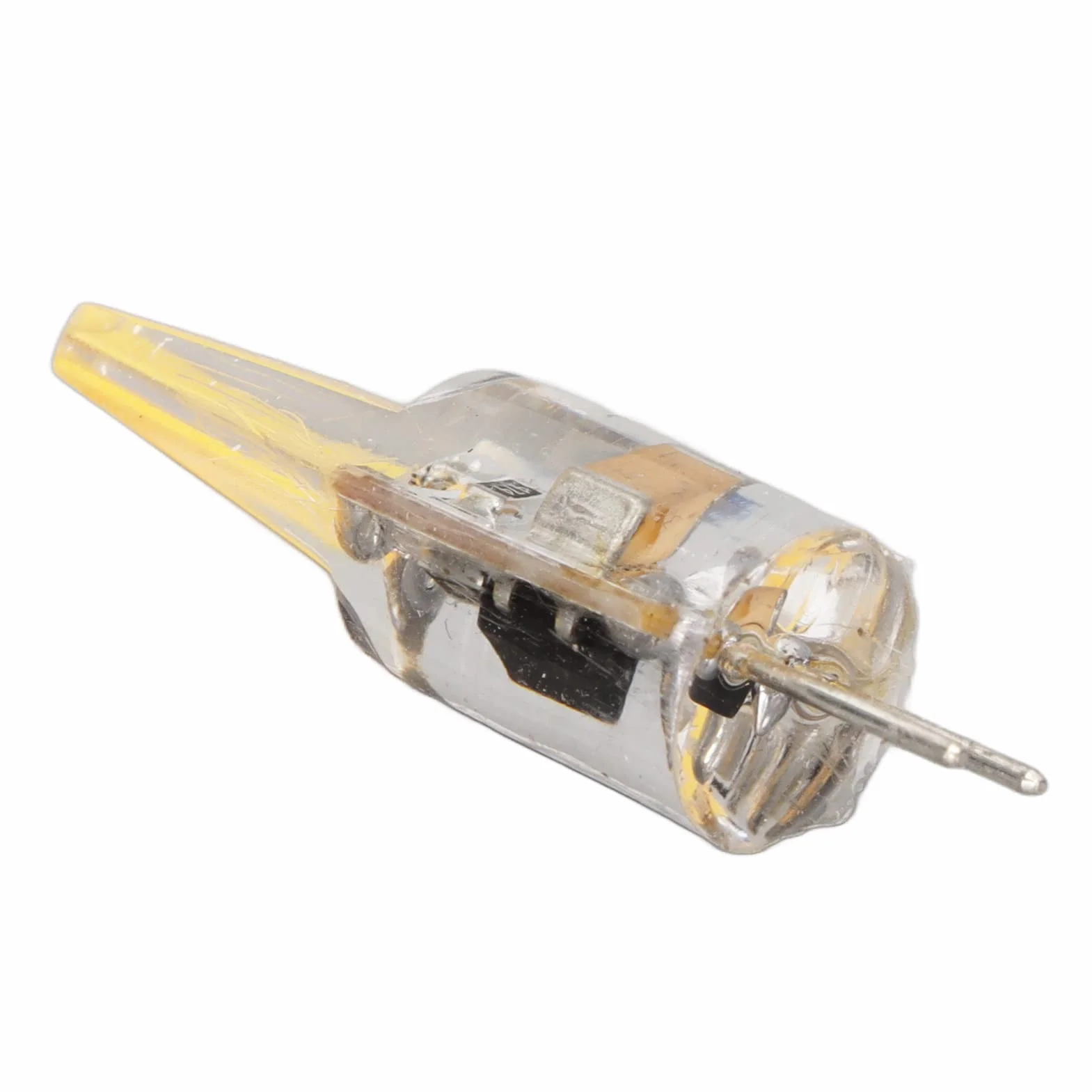 Fdit Żarówka LED COB G4 energooszczędna, zmienna, sufitowa, 6 sztuk, 500 lm, 220 V, do domu, biura, przestrzeni handlowej (ciepła biel)