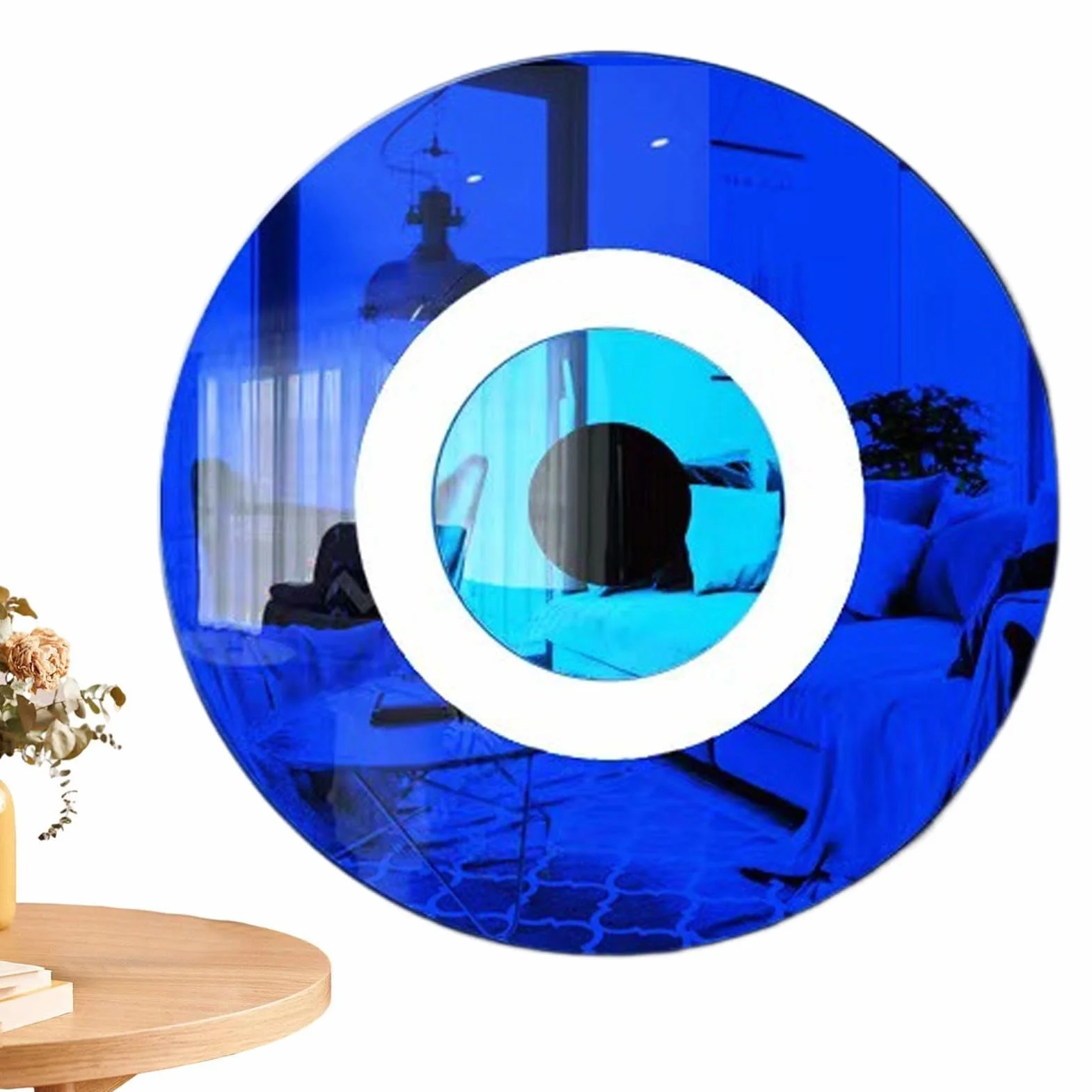 Blue Devil Eye Akrylowa dekoracja Ozdoba do domu z niebieskim diabelskim okiem
