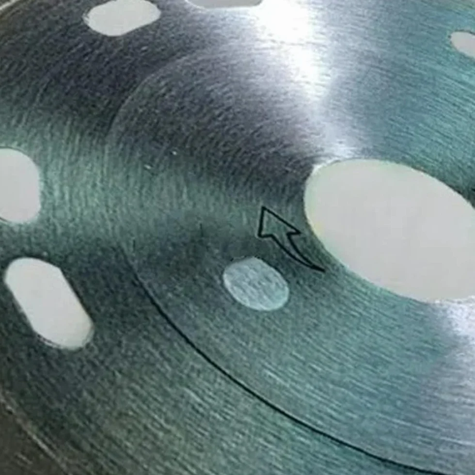 1 szt. Brzeszczot diamentowy do cięcia na sucho 22,23 mm x 125 mm do szlifierki kątowej - Precyzyjna tarcza do cięcia kamienia, płytek i muru