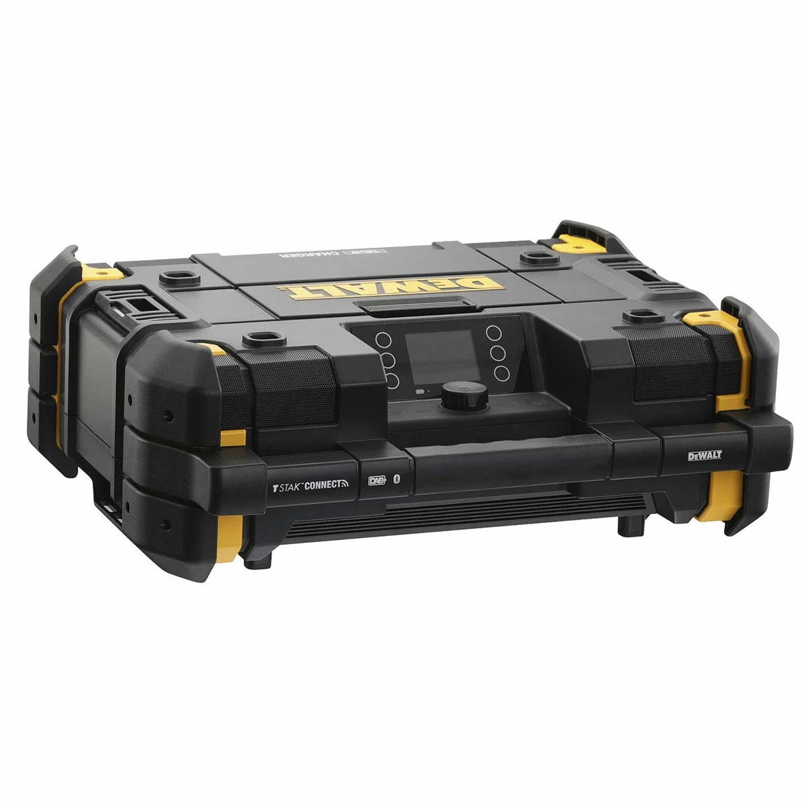 DEWALT, Radio budowlane z ładowarką TSTAK, certyfikat IP54, DWST1-81078