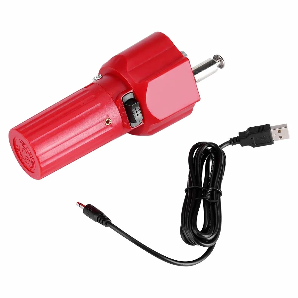 ANGGREK Grill wirnik silnik grill uchwyt do pieczenia akcesoria USB