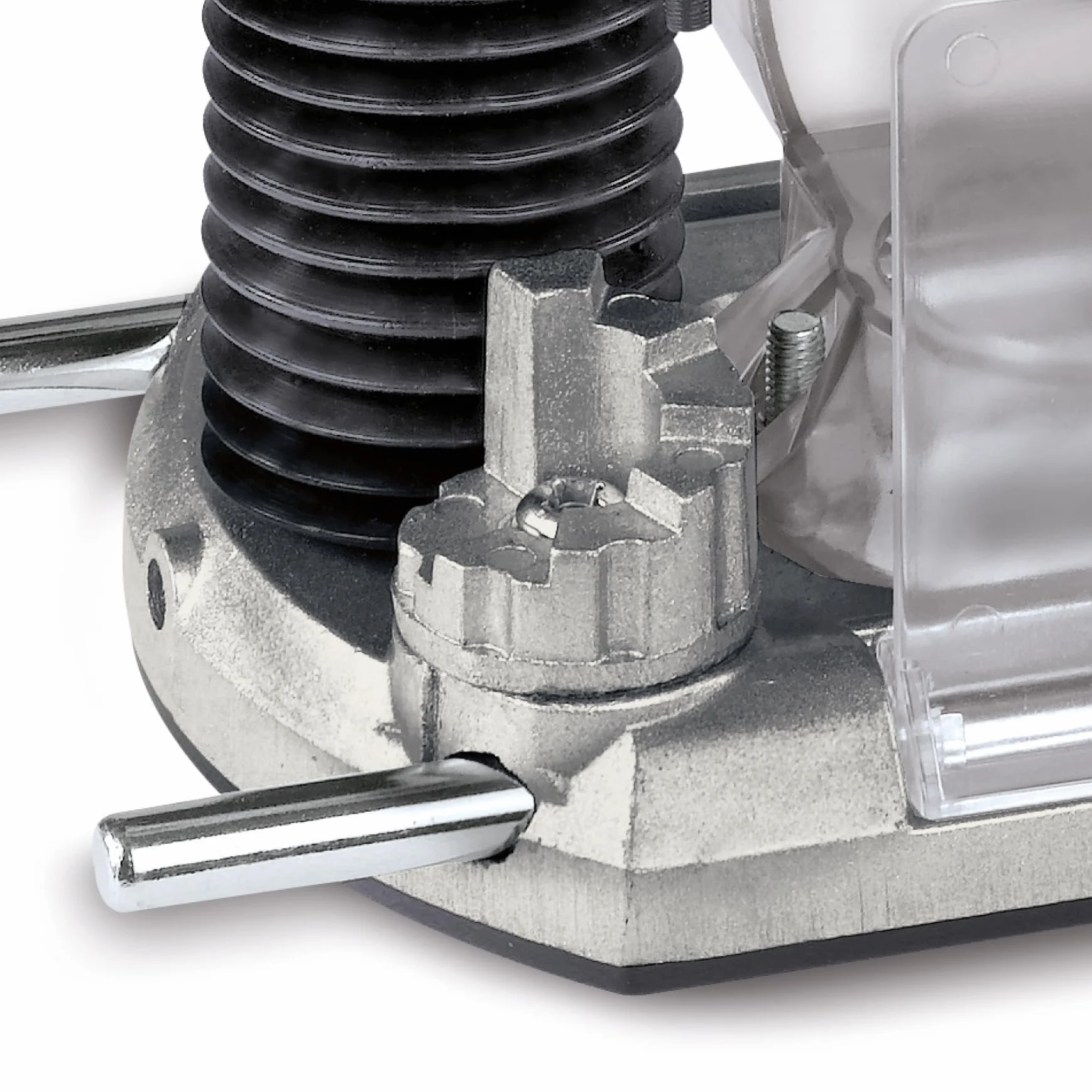 Einhell TC-RO 1155 frezarka pionowa (1100 W, Ø 6 i 8 mm, regulacja prędkości, prowadnica równoległa, adapter ssący, w zestawie akcesoria i różne frezy)