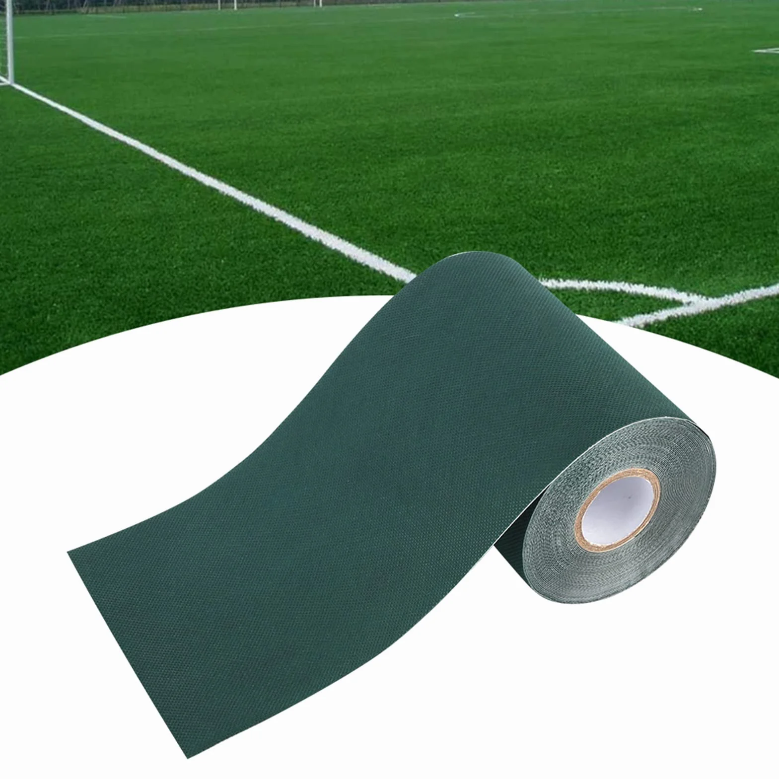 Taśma ze szwem do sztucznej trawy 150mm x 10m zielony
