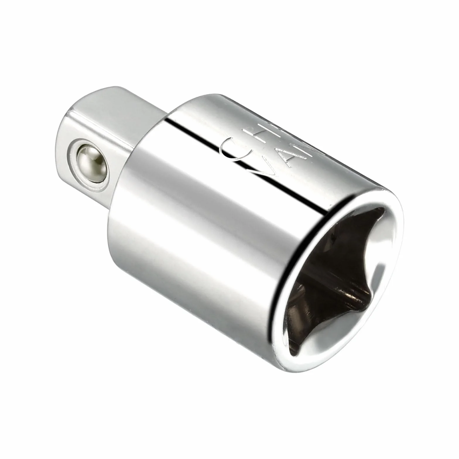Adapter nasadowy udarowy, 1/2"F 3/8", M, reduktor kwadratowy Cr-V - (Zastosowania: klucz udarowy śrubokręt)