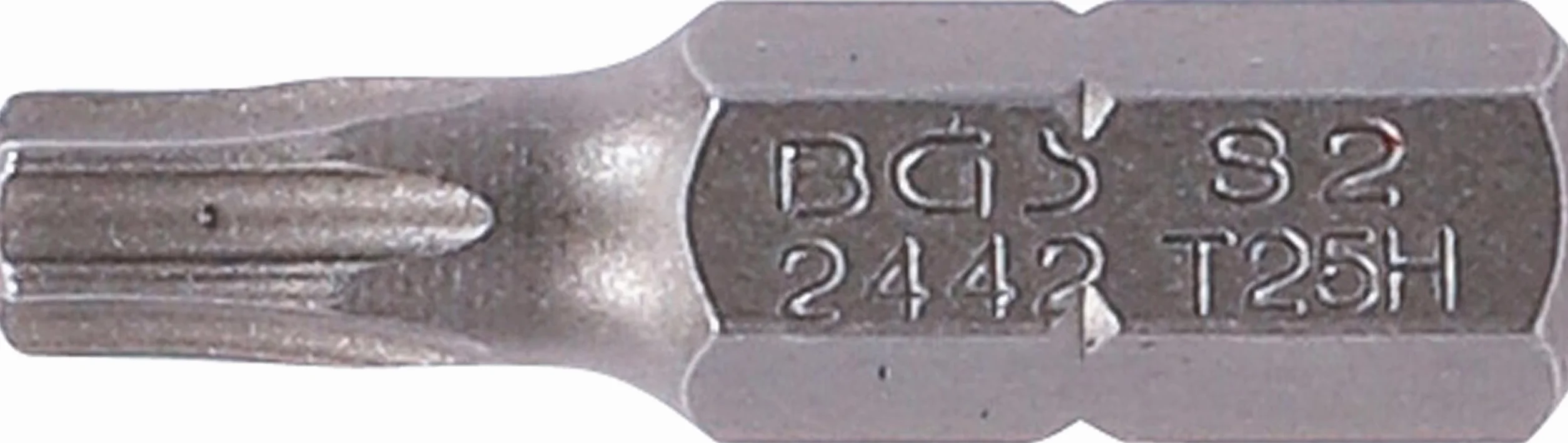 BGS 2442 | Bit | długość 25 mm | napęd 6,3 mm (1/4") | profil T (do Torx) z otworem T25