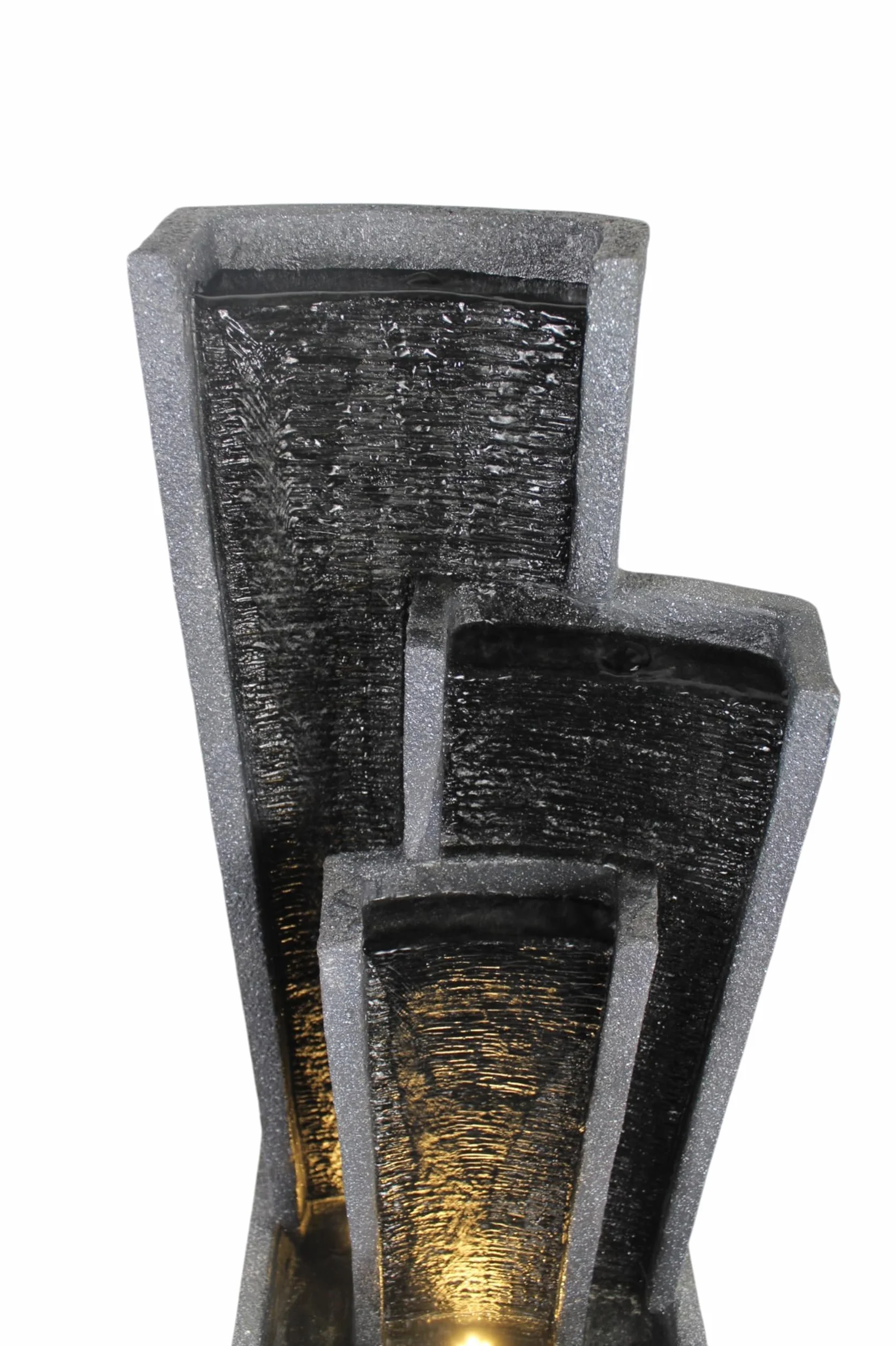 Fontanna ogrodowa BK903 ściana wodna 99 cm z oświetleniem wodospad