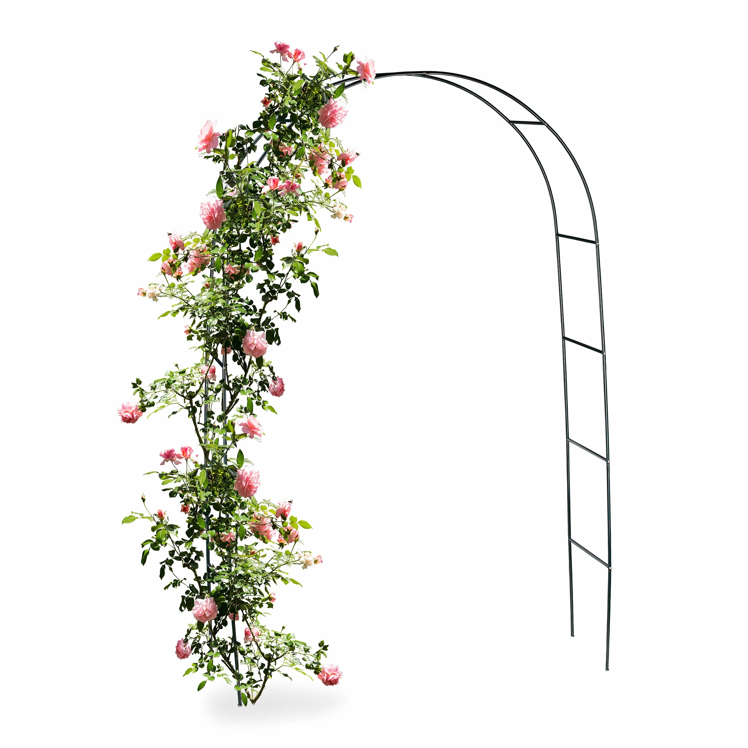 Relaxdays ‎10010020 Pergola na Róże, Zielony, 38 x 140 x 240 cm
