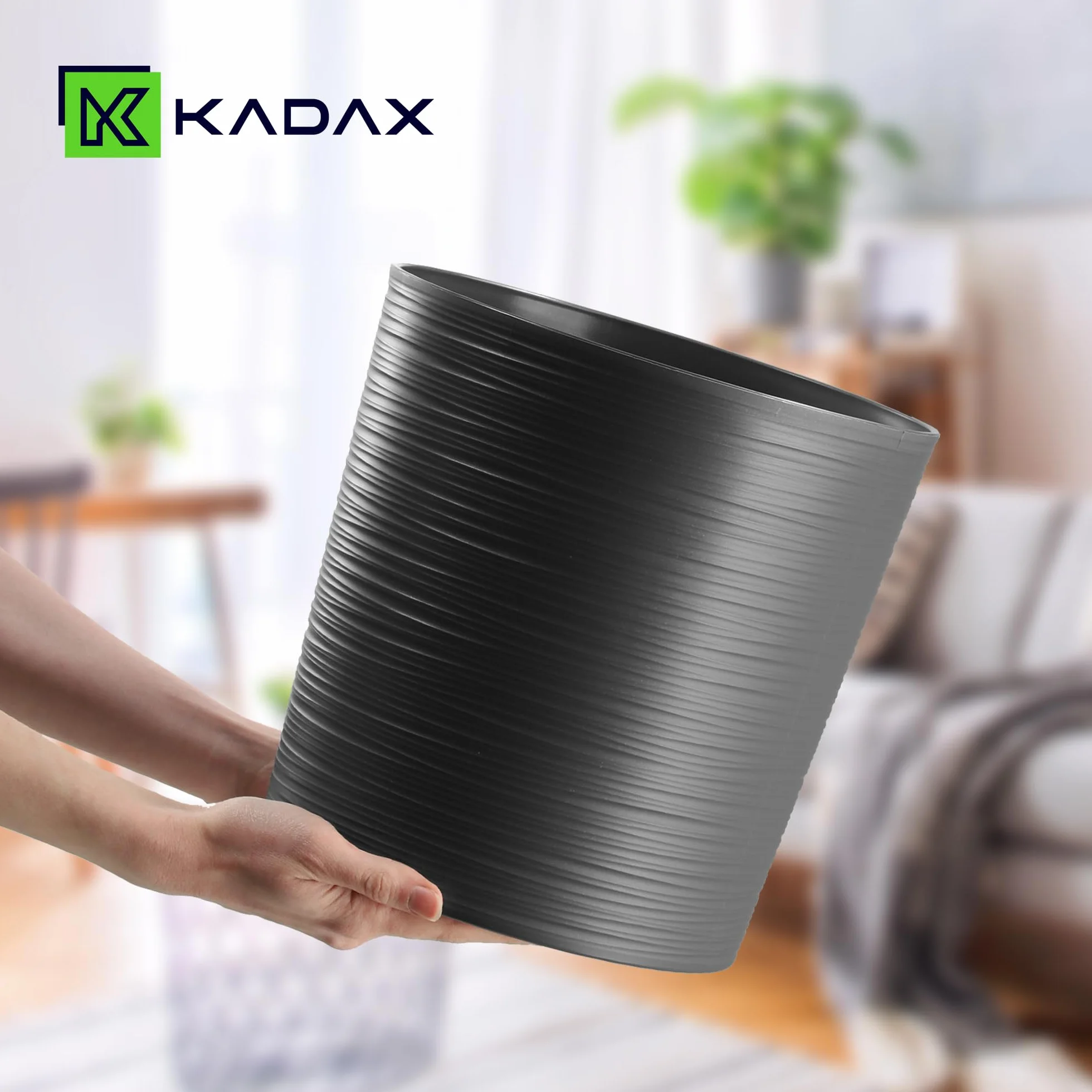 KADAX Doniczka z wkładem ⌀25cm grafit