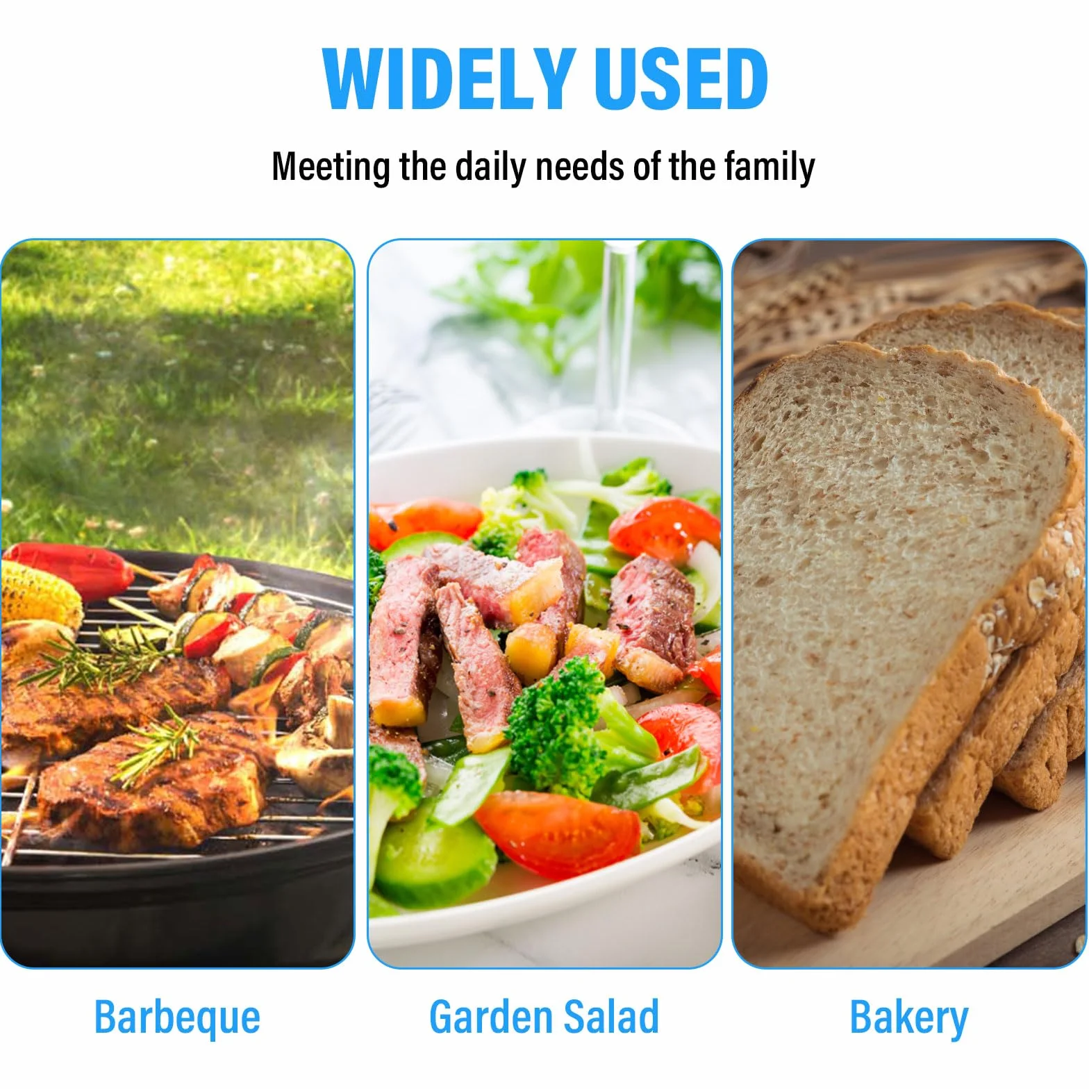 Szczypce do grilla ze stali nierdzewnej 25 cm