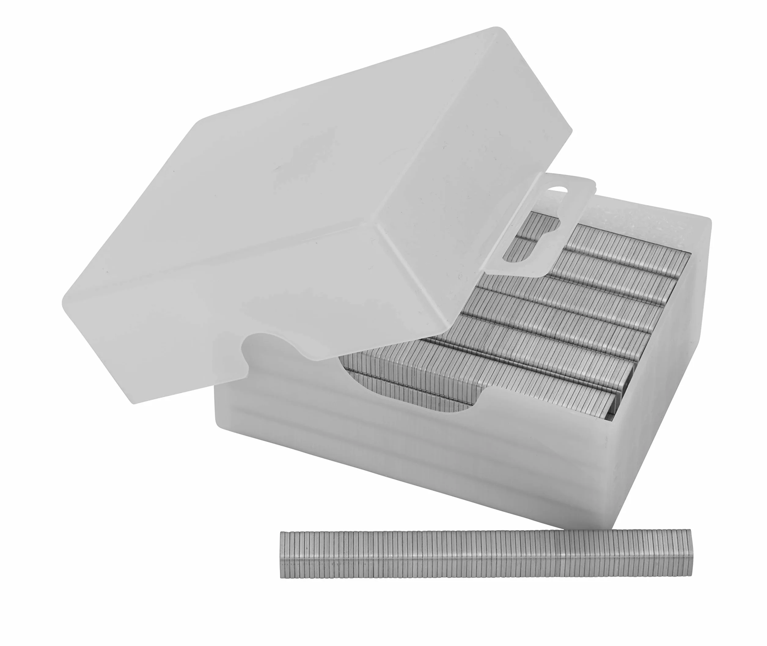 STANLEY Zaciski typu G (8 mm, z drutu płaskiego, opakowanie wielokrotnego zamknięcia, 5000 sztuk, odporne na korozję) 1-TRA705-5T