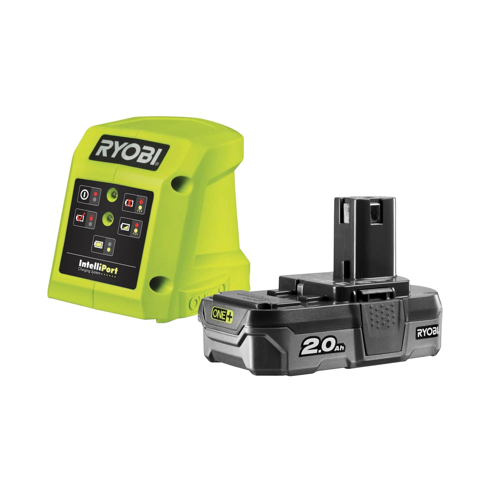 Kit Energy Ryobi RC18115-120 ładowarka i baterie 2 Ah 18 V